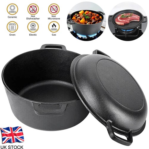 Cast iron dutch oven combo - 4l,