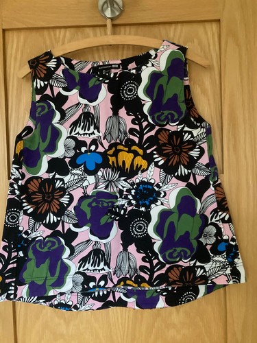 Marimekko uniqlo cotton top - uniqlo,