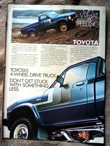 1980 toyota wheel drive - 1980, 4-wheel