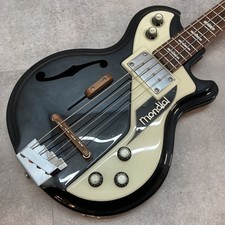 Italia Guitars Mondial Classic Bass Used Agathis Body Black w/Soft Case