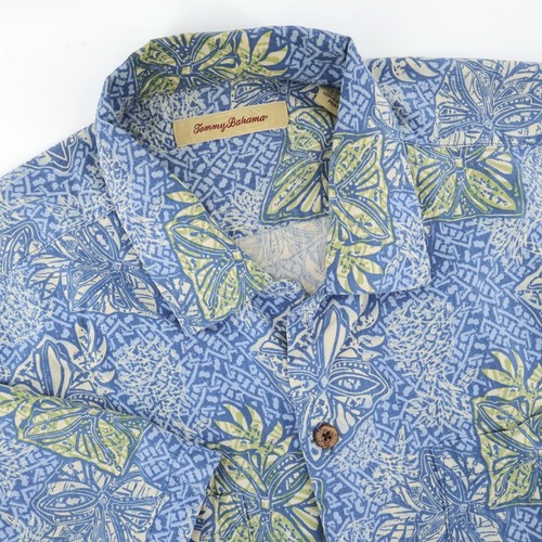 Tommy bahama silk - button, up