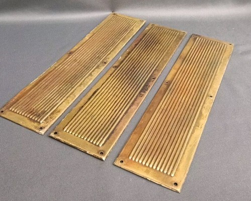 Bare brass reeded - brass,