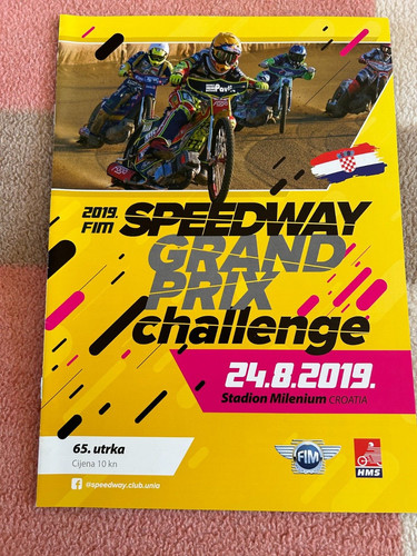 Rare programme speedway grand - programme:,