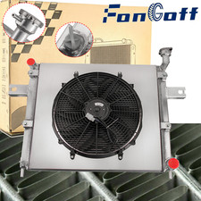 3-Row Aluminum Radiator Shroud