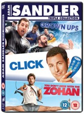 Click/Grown Ups/You Don't Mess With the Zohan DVD (2011) Adam Sandler, Dugan