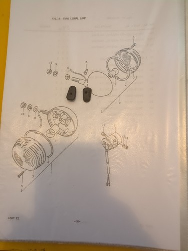 Suzuki ap50 a50p a50 a70 - ap50, a80