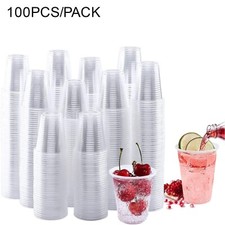 7oz Clear Plastic Drinking