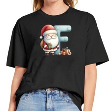 Christmas Sign Unisex T Shirt Short Sleeve Slogan Women Tops Ladies T shirt