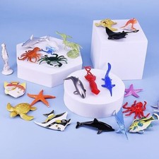 32 Pcs Mini Sea Life Animal