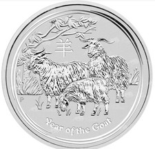 Lunar Series 2 Goat 1oz 2015