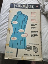 Vintage Form O Matic Adjustable Dress Form Dressmakers Dummy 1950s-60s
