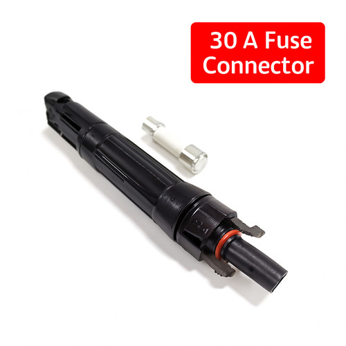 Solar panel fuse holder - solar, inline