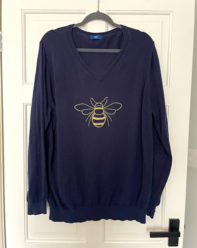 Cotton traders navy neck - traders, v-neck