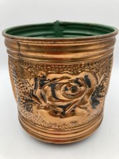 Vintage Copper Plant Pot