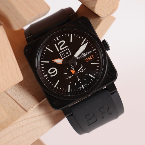 Bell ross br03 gmt carbon - br03-51,