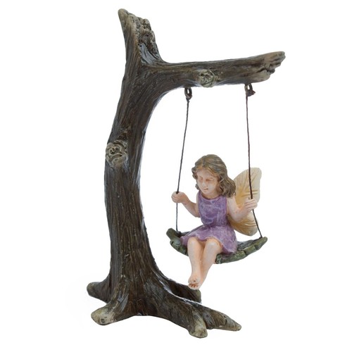 Fairy girl tree swing - girl,