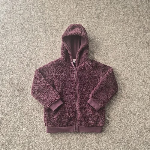 Kids sherpa fleece hooded - tu,