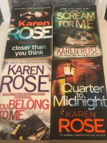 Karen rose book - bundle, ~