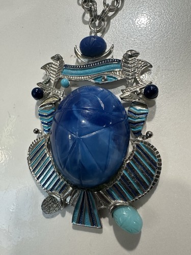 Egyptian revival scarab - egyptian,