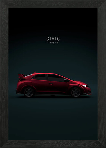 Honda civic type fk2 red - r,