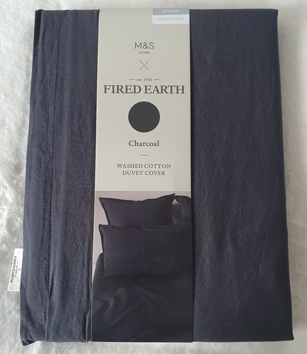 Fired earth washed cotton - washed,