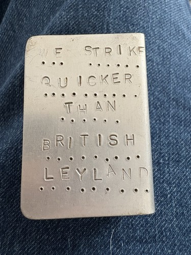 British leyland match - match, box