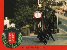 Giacomo agostini autographed - giacomo,