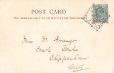 FAMILY HISTORY POSTCARD - GRANGER - CHIPPENHAM CASTLE COMBE