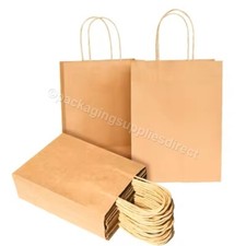 KRAFT GIFT PAPER BAGS