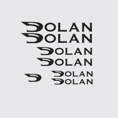 Dolan bike decals transfers - bike, decals,
