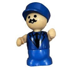 Vintage Playskool Lil Playmates Policeman Or Train Conductor Figure