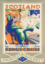 Vintage Railway Poster LNER