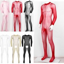 UK Men Unitard Slim Catsuit