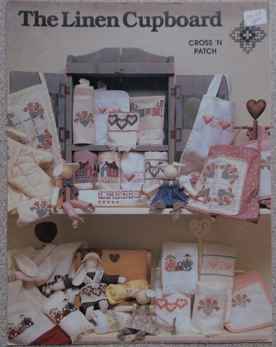 Linen cupboard cross stitch - linen,