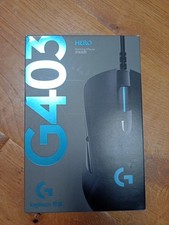 Logitech G403 Hero Wired Gaming Mouse Black, Variable DPI Button