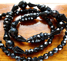 Vintage french jet black - ,