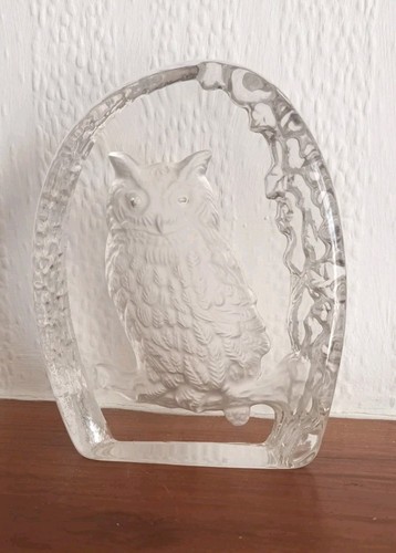 Vintage frosted art glass - vintage,
