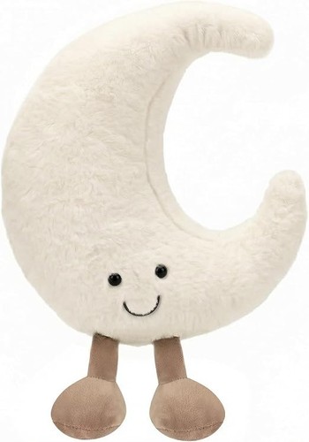 Moon plush pillow 30cm soft - moon,