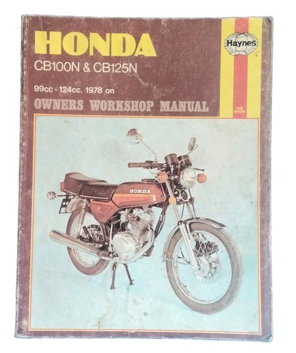 Haynes honda cb100n - honda, cb125n