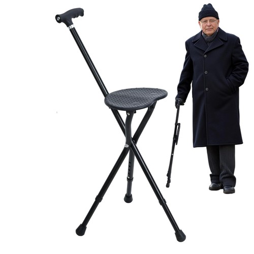 Folding walking stick - walking, with