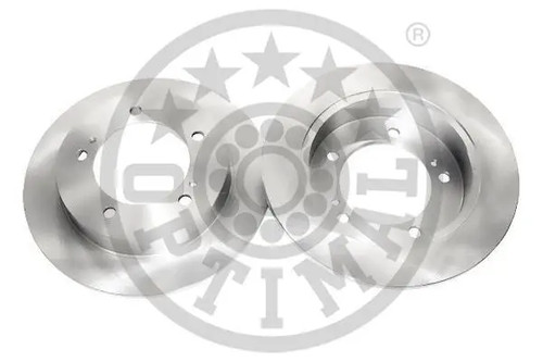 Brake disc front axle - 2x,