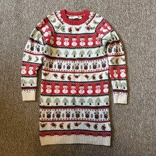 Next Girls Christmas Jumper