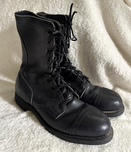 Vintage 90s black combat jump - 90s,