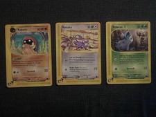 Pokémon TCG Sky ridge Kabuto Nidoran Rattata Rare Bundle Job Lot Card