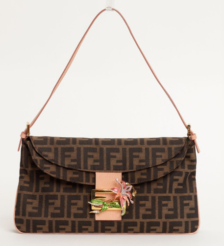 Fendi baguette bag zucca - baguette,