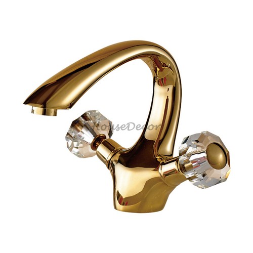 Golden copper bathroom wash - copper,