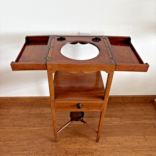 Antique georgian mahogany wash - georgian,