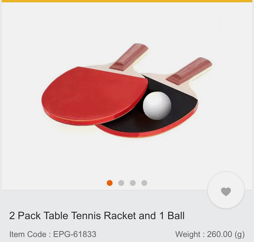 Pack table tennis - 2,