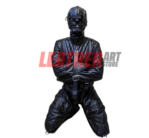 Black leather full body - leather,
