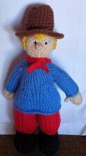 New Hand Knitted Windy Miller From Camberwick Green, Plushie Soft Toy.
